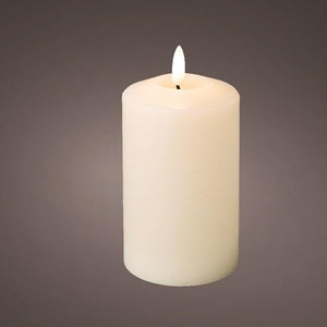 Cream Church Candle LED Wick 14.5cm