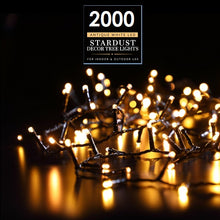 Load image into Gallery viewer, 2000 Noma Stardust Random Twinkling Décor Christmas Tree Lights
