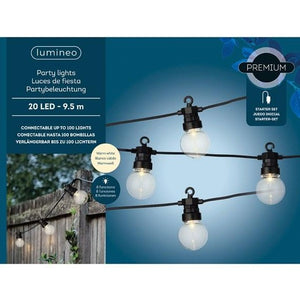 20 Clear Bulb Multi-Function Festoon Party Lights