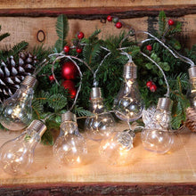 Load image into Gallery viewer, Noma Battery Operated 8 Vintage Style Bulb Lights
