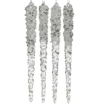 Load image into Gallery viewer, Glitter Icicles with Diamonds Christmas Tree Decoration
