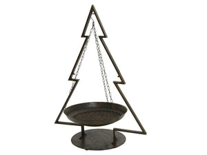 Christmas Tree Design Hanging Fire Pit