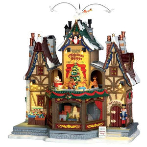 Lemax Holiday Hamlet Christmas Shoppe Decoration