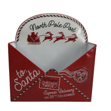 Load image into Gallery viewer, Children&#39;s Wall Mounted Letter to Santa Envelope
