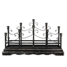Load image into Gallery viewer, Vintage Style Black Iron Candle Holder
