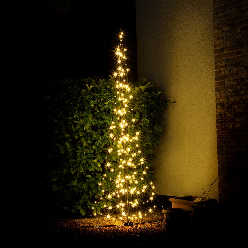 Noma Starry Nights Floor Standing 1.5m Tree with 160 Warm White LED Lights