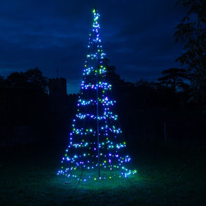 Noma Starry Nights Spectrum App Controlled 2m Pole Tree