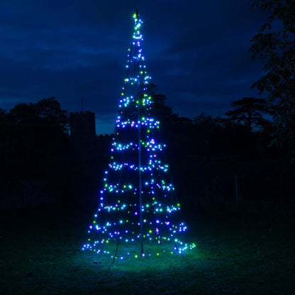 Noma Starry Nights 3m Spectrum App Controlled Pole Tree