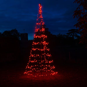Starry Nights Spectrum Pole Tree 4m