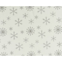 Load image into Gallery viewer, White Christmas Snowflake Throw
