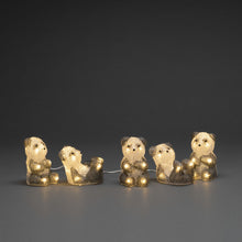 Load image into Gallery viewer, Konstsmide Acrylic Pandas 5 Piece LED Light Set
