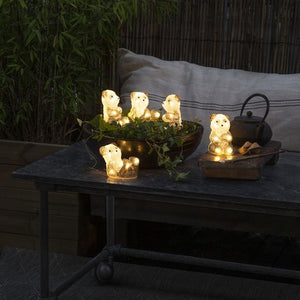 Konstsmide Acrylic Pandas 5 Piece LED Light Set