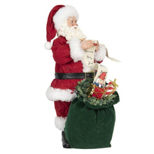 Load image into Gallery viewer, Santa Claus Doll with Gifts Sack And List

