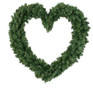 Imperial Heart Shaped Wreath 50cm