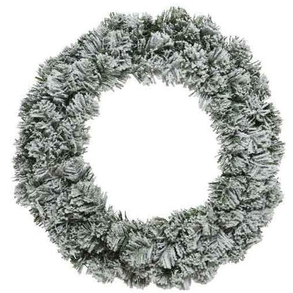 Snowy Imperial Christmas Wreath 50cm