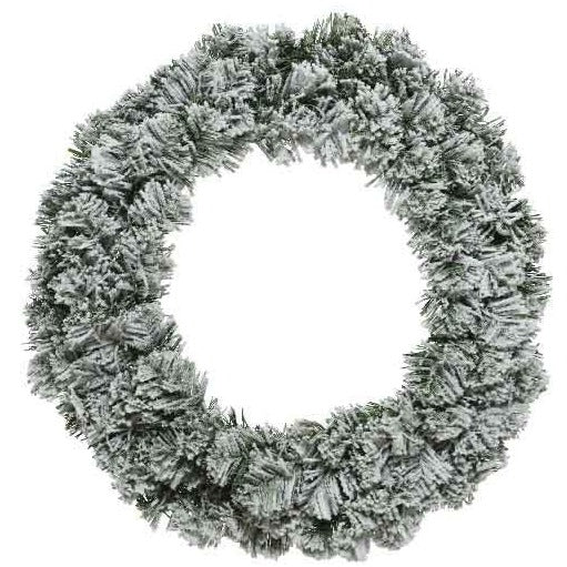 Snowy Imperial Wreath 50cm