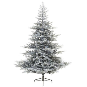 Everlands Frosted Grandis Fir Christmas Tree 6ft/180cm