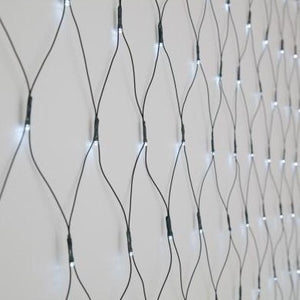 Noma 240 White LED Net Lights Battery Operated