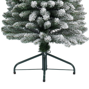 Everlands Snowy Pencil Pine 180cm/6ft Christmas Tree