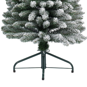 Everlands Snowy Pencil Pine 210cm/7ft Christmas Tree