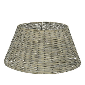 Grey Willow Wicker Collapsible Tree Skirt 57cm