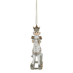 Nutcracker on Rocking Horse Decoration