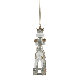 Nutcracker on Rocking Horse Decoration
