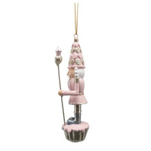 Load image into Gallery viewer, Christmas Pink Cupcake Nutcracker 11cm
