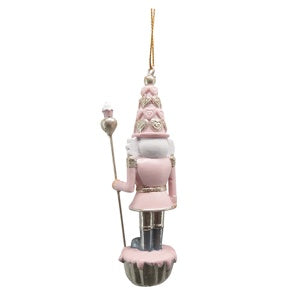 Christmas Pink Cupcake Nutcracker 11cm