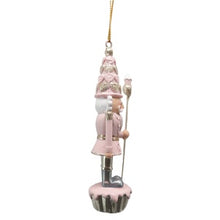 Load image into Gallery viewer, Christmas Pink Cupcake Nutcracker 11cm
