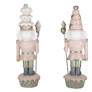 Christmas Pink Nutcracker Decoration Set