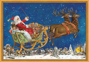 Coppenrath Victorian Christmas Sleigh Advent Calendar