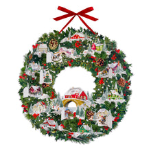 Load image into Gallery viewer, Coppenrath Christmas Wreath Vintage Style Advent Calendar
