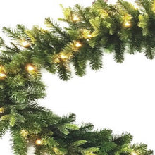 Load image into Gallery viewer, St Moritz Fir 9ft/270cm Warm White Lit Garland
