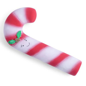 Latex Candy Cane Dog Toy