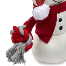 Load image into Gallery viewer, Christmas Snowman Dog Toy
