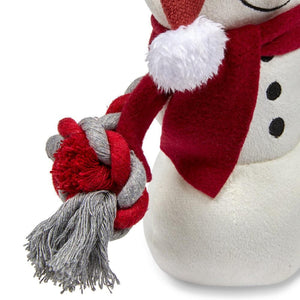 Christmas Snowman Dog Toy