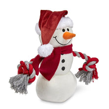 Load image into Gallery viewer, Christmas Snowman Dog Toy
