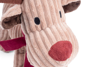 Christmas Reindeer Cord Dog Toy
