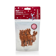 Load image into Gallery viewer, 6 Piece Christmas Reindeer Dog Treats
