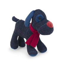 Load image into Gallery viewer, Christmas Midnight Tweed Freddi Dog Toy
