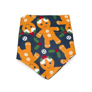 Christmas Gingerbread Dog Bandana