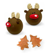Load image into Gallery viewer, Latex Reindeer Dog Toy and Treat
