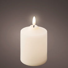 Load image into Gallery viewer, Outdoor LED Cream Church Candle 12.5cm
