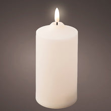 Load image into Gallery viewer, Outdoor LED Cream Church Candle 17cm
