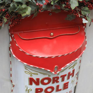 Christmas North Pole Express Vintage Style Post Box