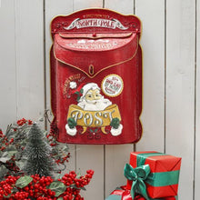 Load image into Gallery viewer, Letter To Santa Vintage Style Christmas Post Box
