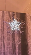 Load and play video in Gallery viewer, Konstsmide Acrylic Snowflake White LED
