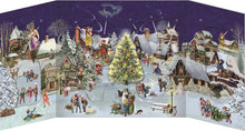Load image into Gallery viewer, Coppenrath Winter Village Advent with Slide-In Figures
