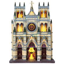 Load image into Gallery viewer, Lemax St Patrick&#39;s Cathedral Caddington Christmas Village Decoration
